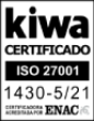 KIWA Certificado ISO 27001 1420-5/21
